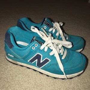 Teal 574 New balances